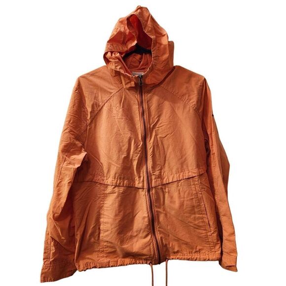 Columbia Women's Lightweight Coral Peach Windbreaker Jacket Coat Sz XL - Picture 1 of 3